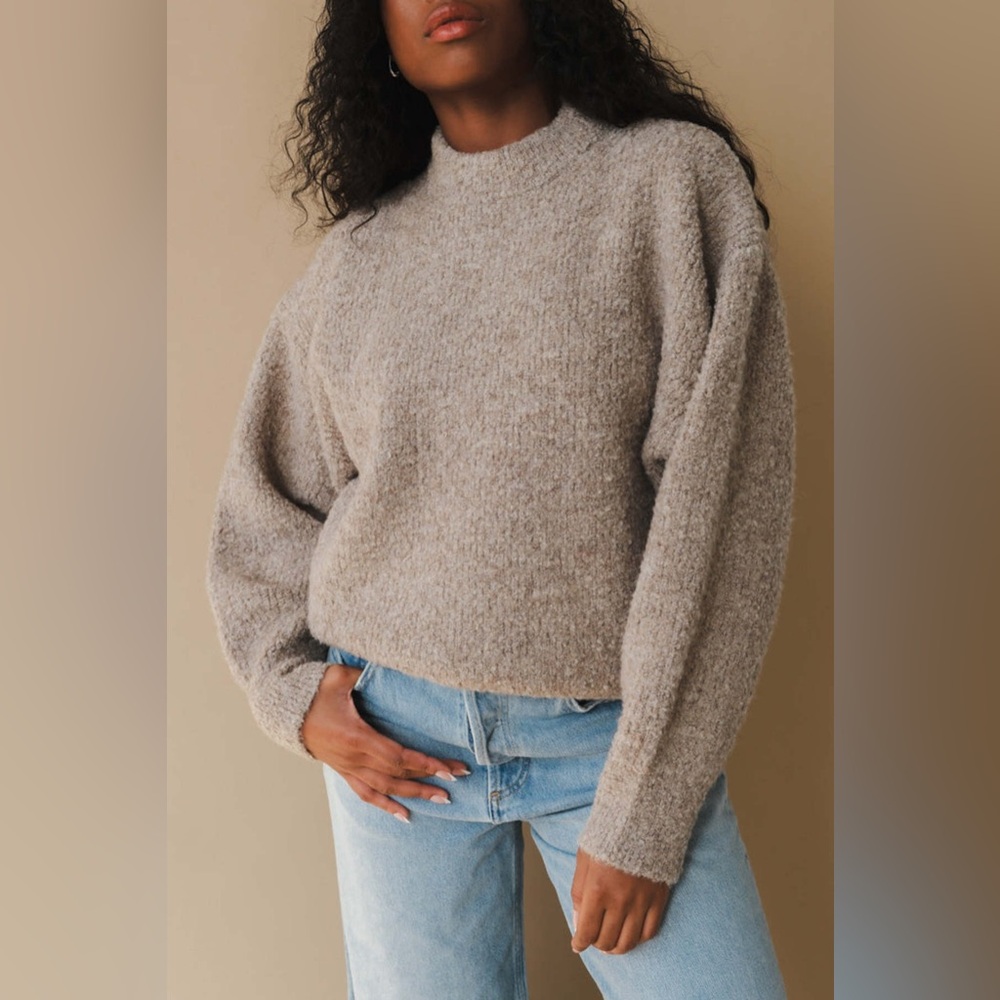Le Bon Shoppe Elise Sweater in Smoke